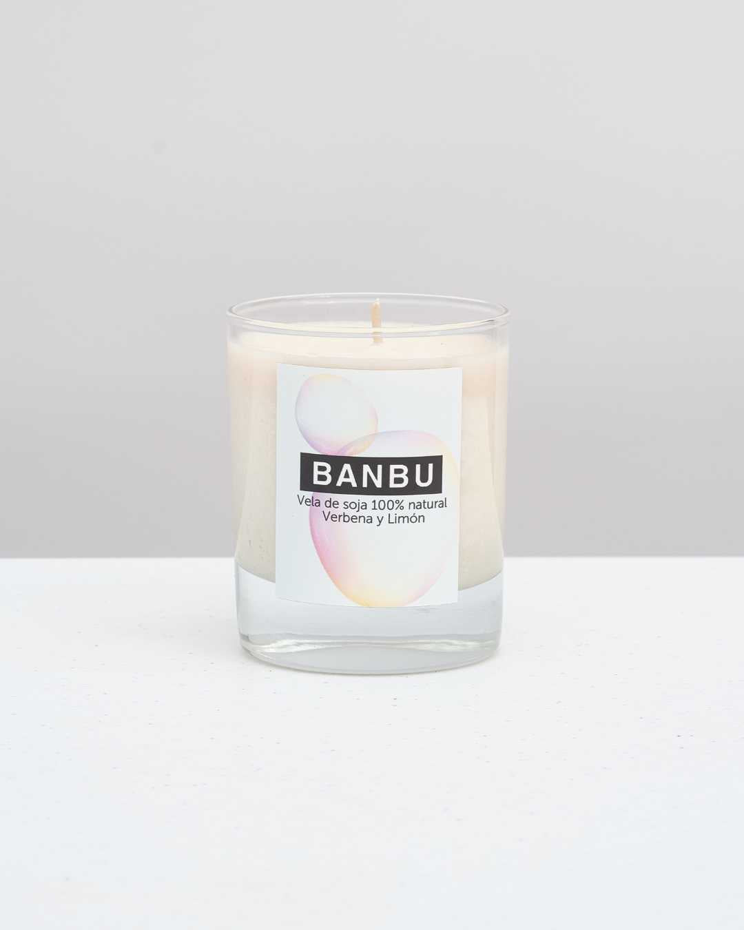 banbu-vela-de-soja-natural-verbena-y-lim-n-duftkerze image 1