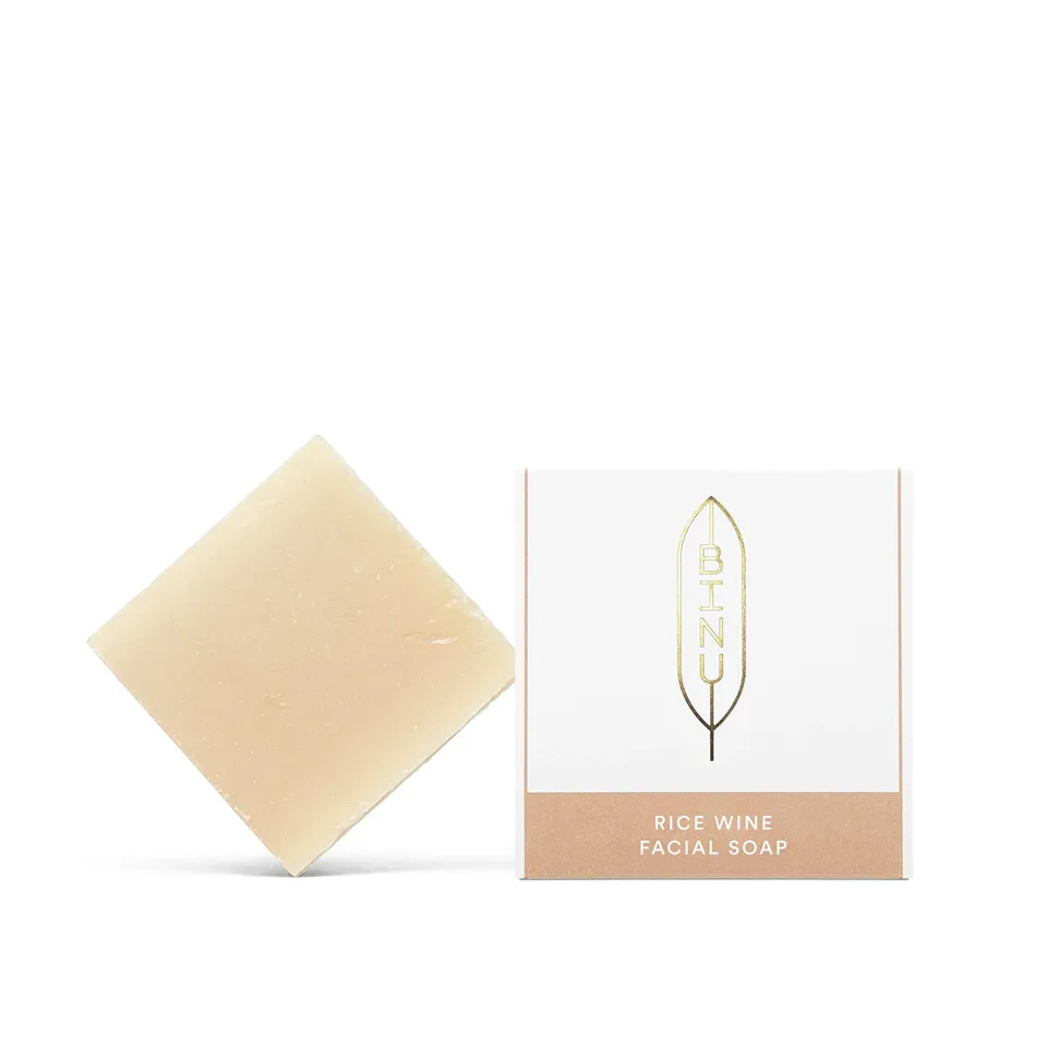 binu-beauty-rice-wine-facial-soap-100g image 1