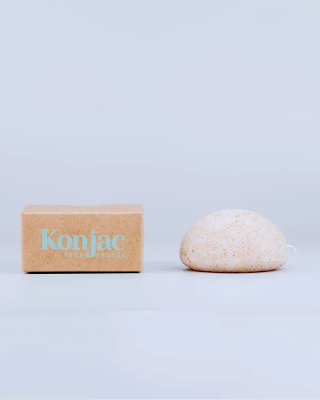 banbu-konjac-schwamm-gesicht-exfolierend-walnuss image 1