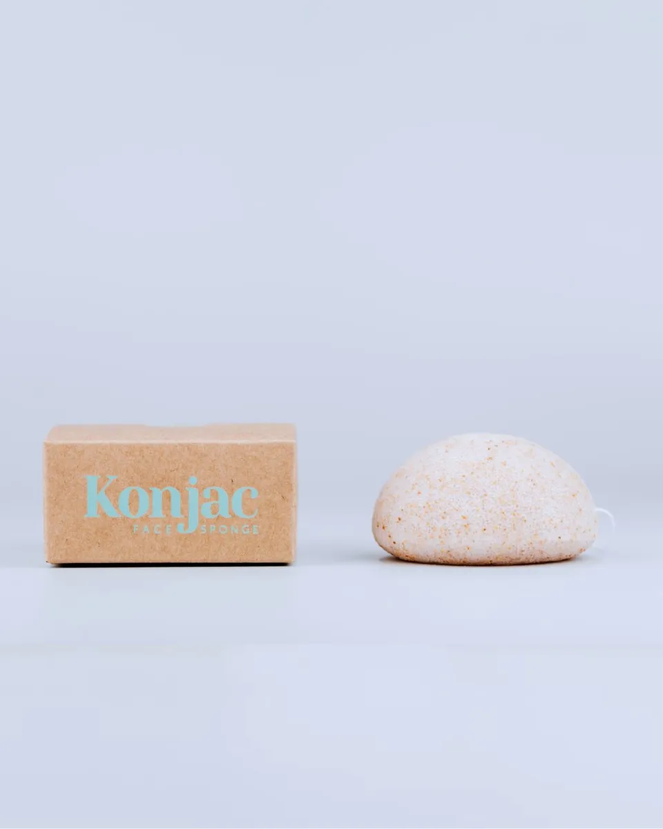 banbu-konjac-schwamm-gesicht-exfolierend-walnuss image 1