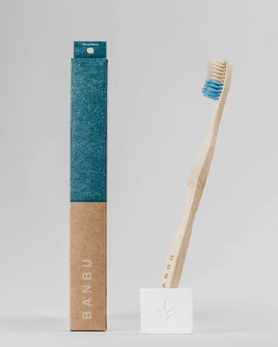 banbu-bambus-zahnb-rste-holz-harte-borsten-blau image 1