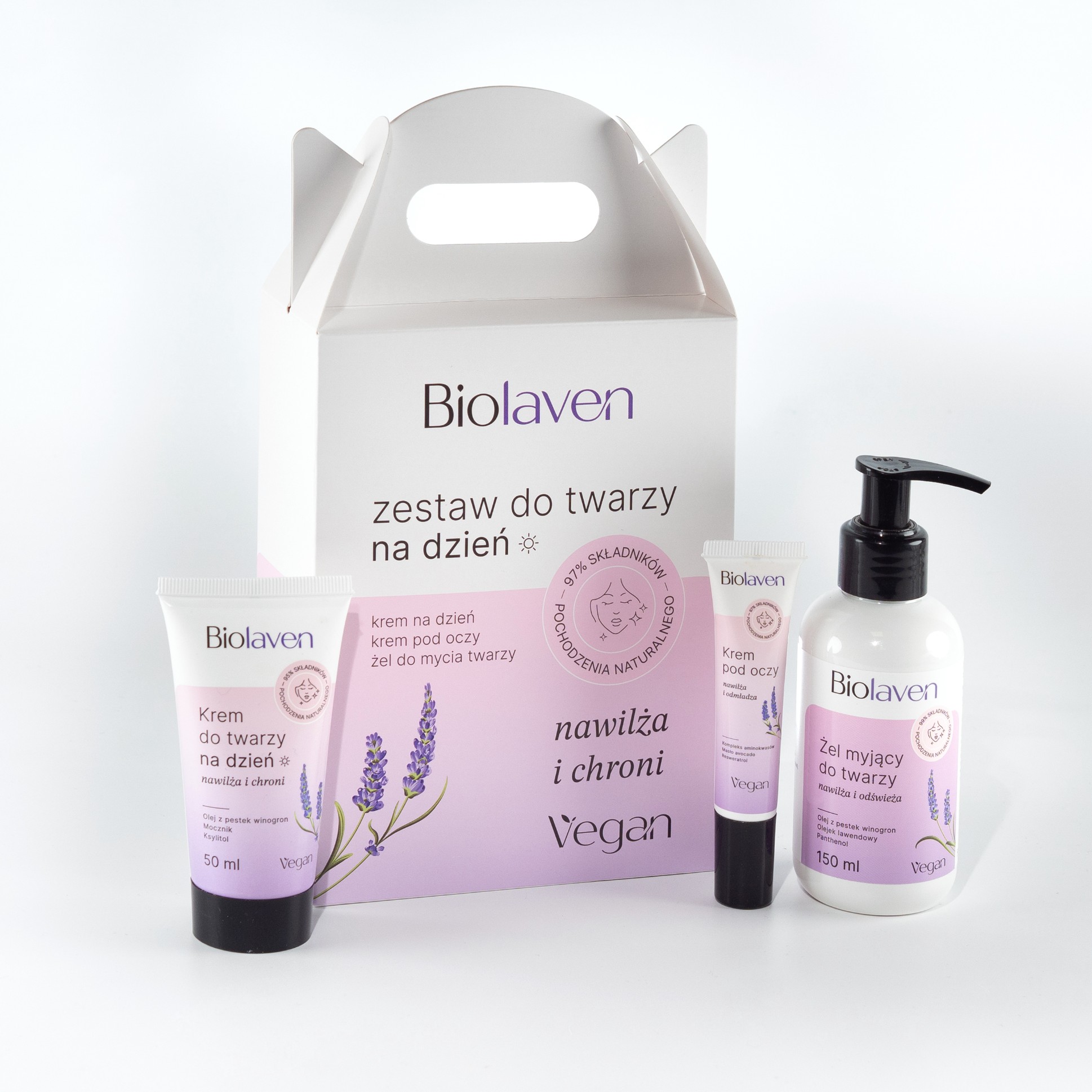 biolaven-tages-gesichtspflege-set-im-beutel image 1