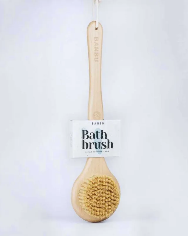 banbu-badeb-rste-aus-holz-mit-sisal-exfolierende-k-rperb-rste image 1