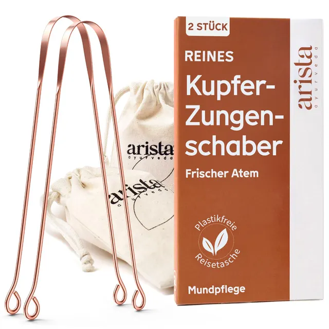 arista-ayurveda-zungenreiniger-kupfer-2er-pack-zungenschaber image 1