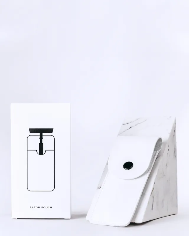 banbu-rasierer-etui-wei-aus-veganem-leder-f-r-reise image 1
