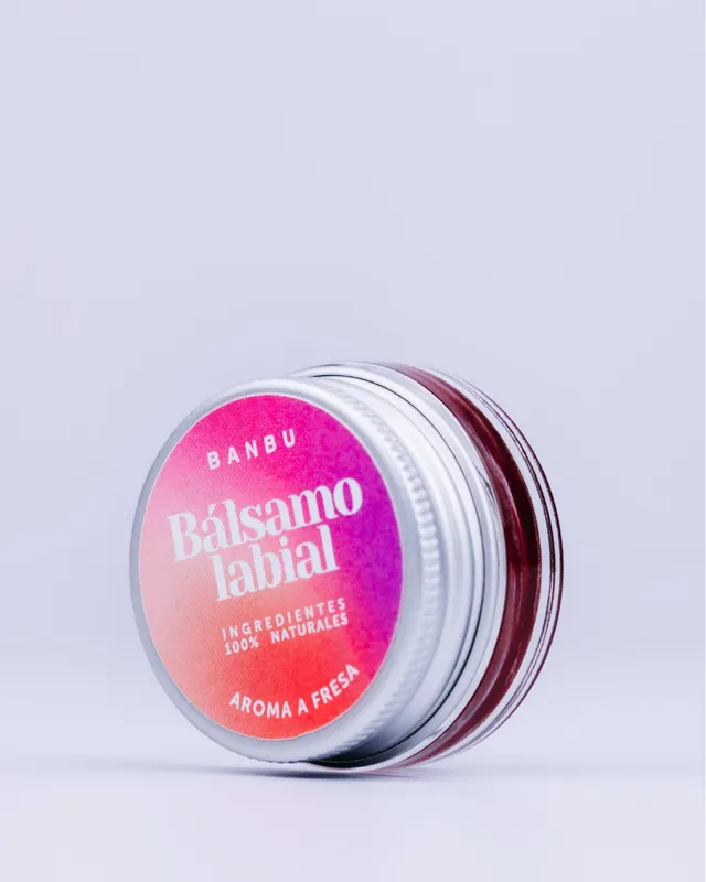 banbu-lippenbalsam-mit-farbe-rot-erdbeer-balsam-mit-vitamin-c image 1